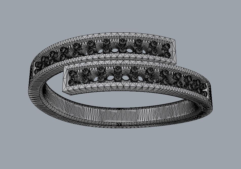 Diamond Ring 3D print model_22