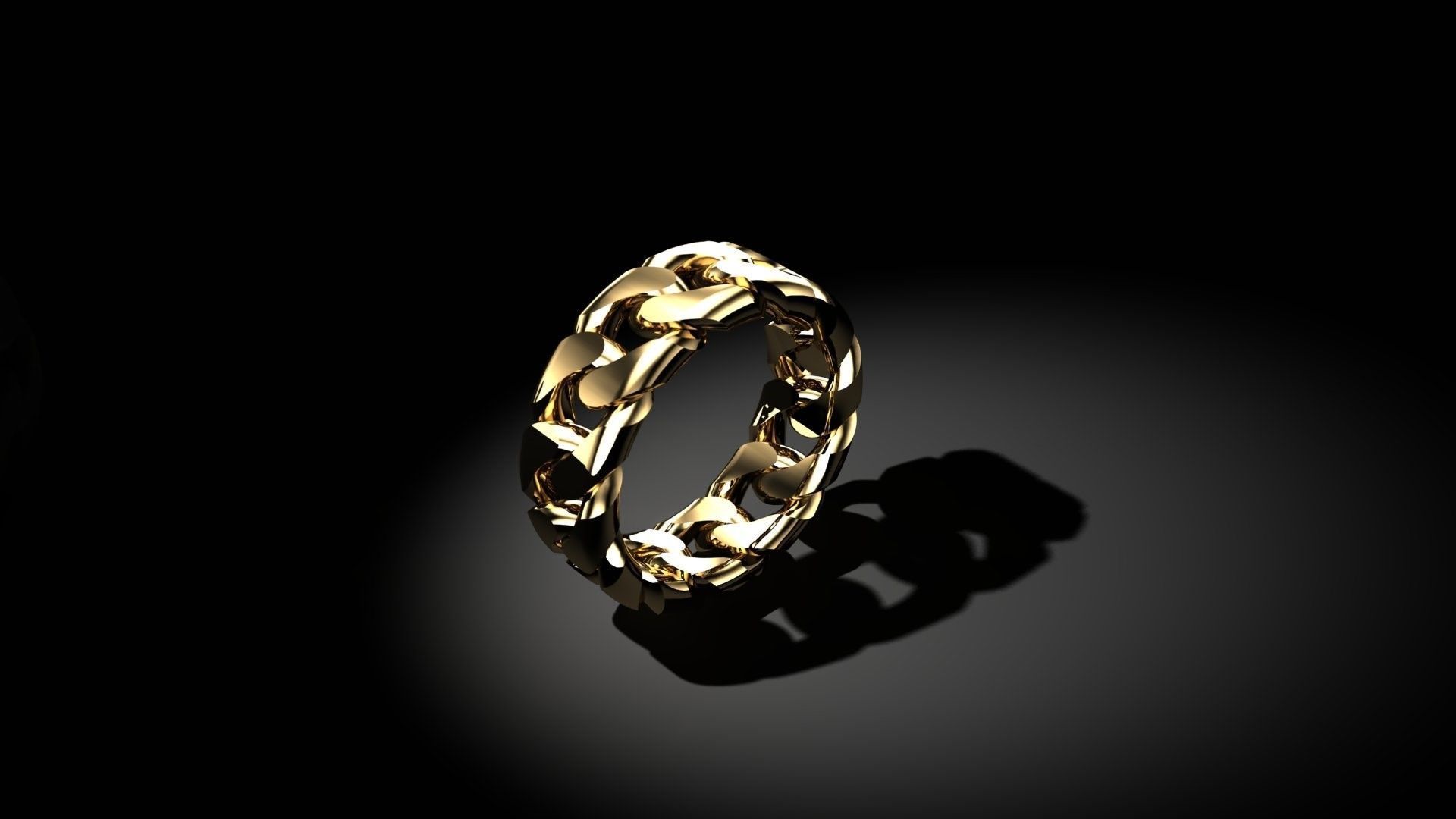 Gold 3D print model 3D print model_1