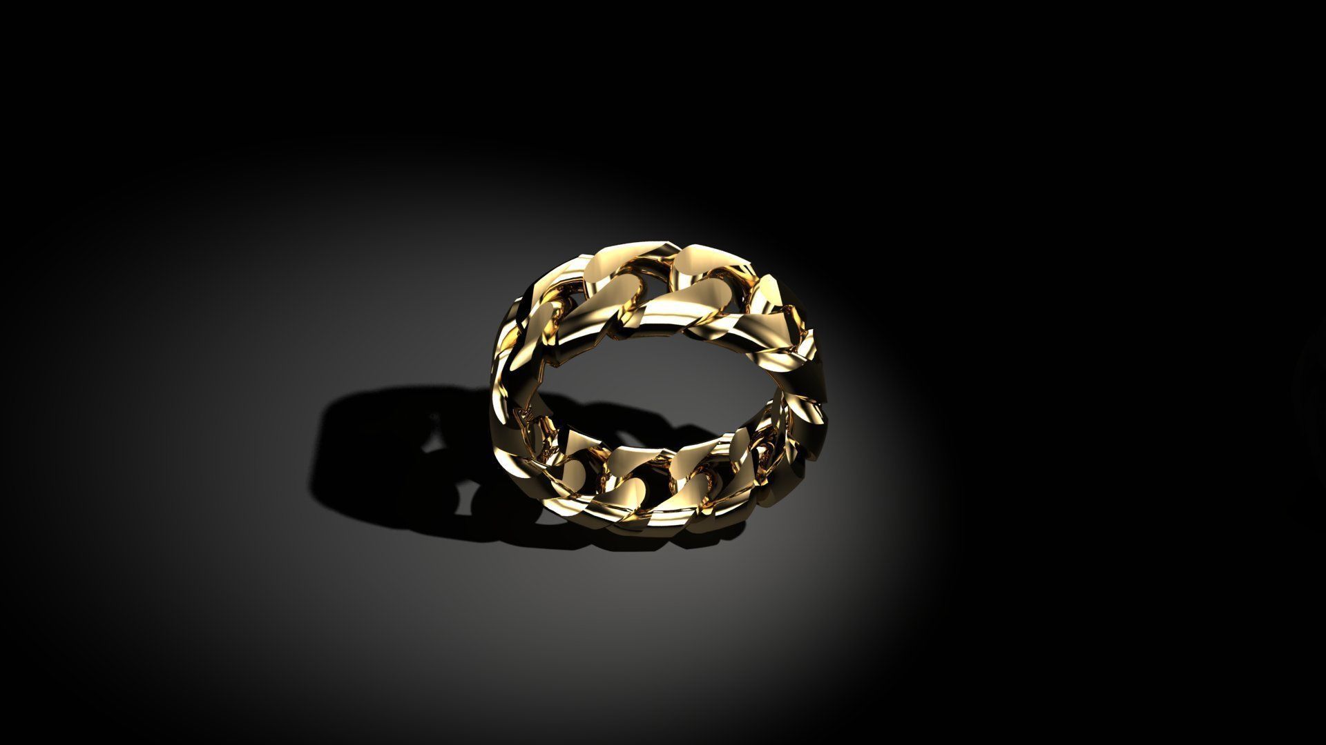 Gold 3D print model 3D print model_3