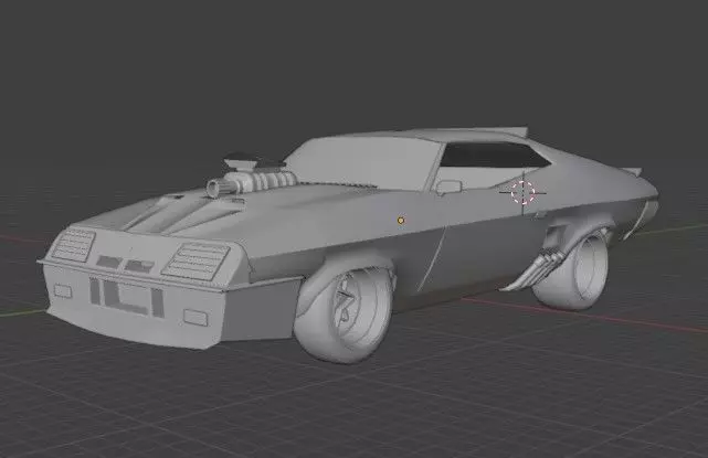 mad max Free low-poly 3D model
