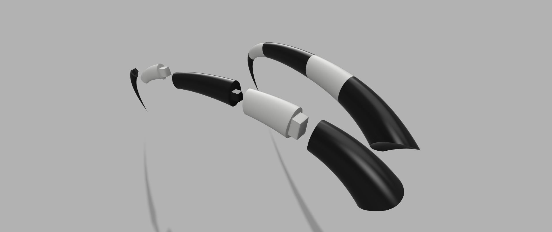 Blitzo horns - Helluva Boss 3D print model_16