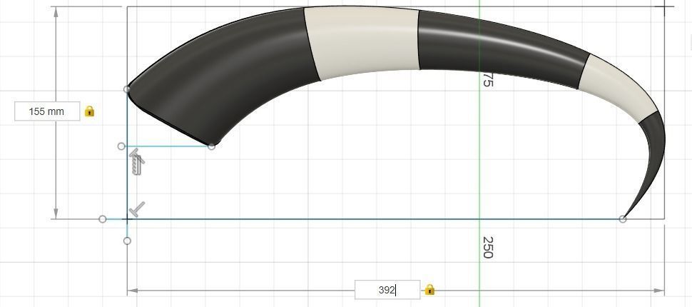 Blitzo horns - Helluva Boss 3D print model_3