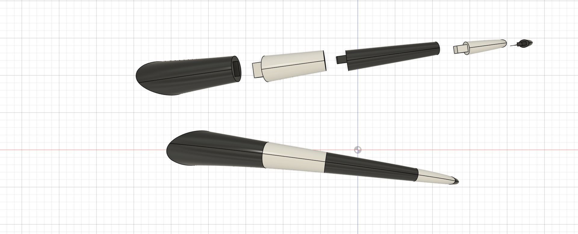 Blitzo horns - Helluva Boss 3D print model_5