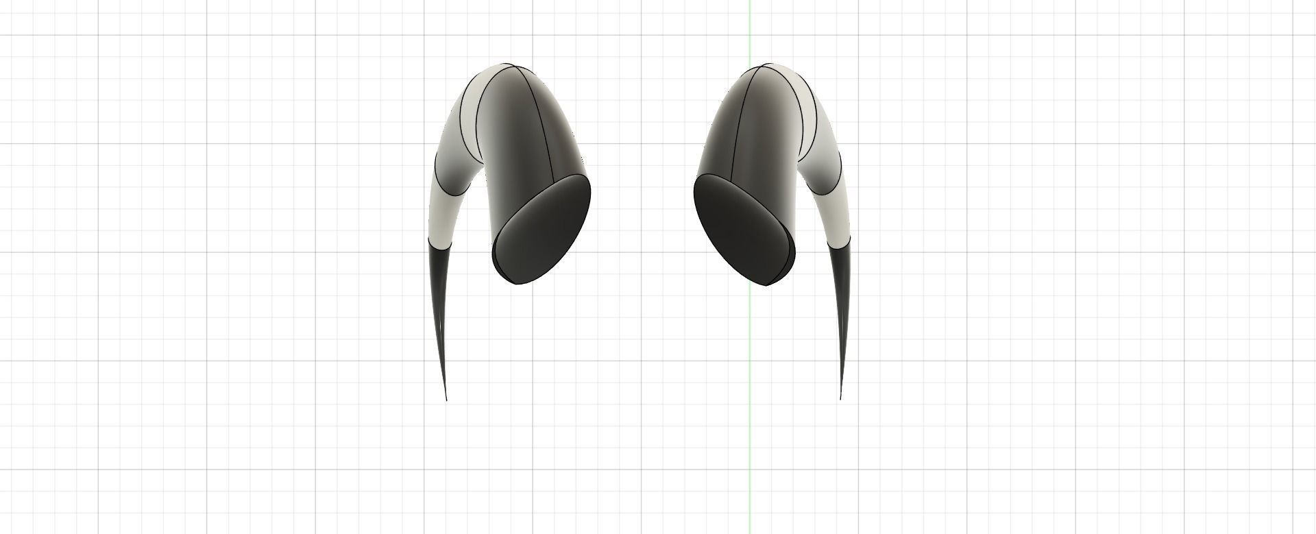 Blitzo horns - Helluva Boss 3D print model_4