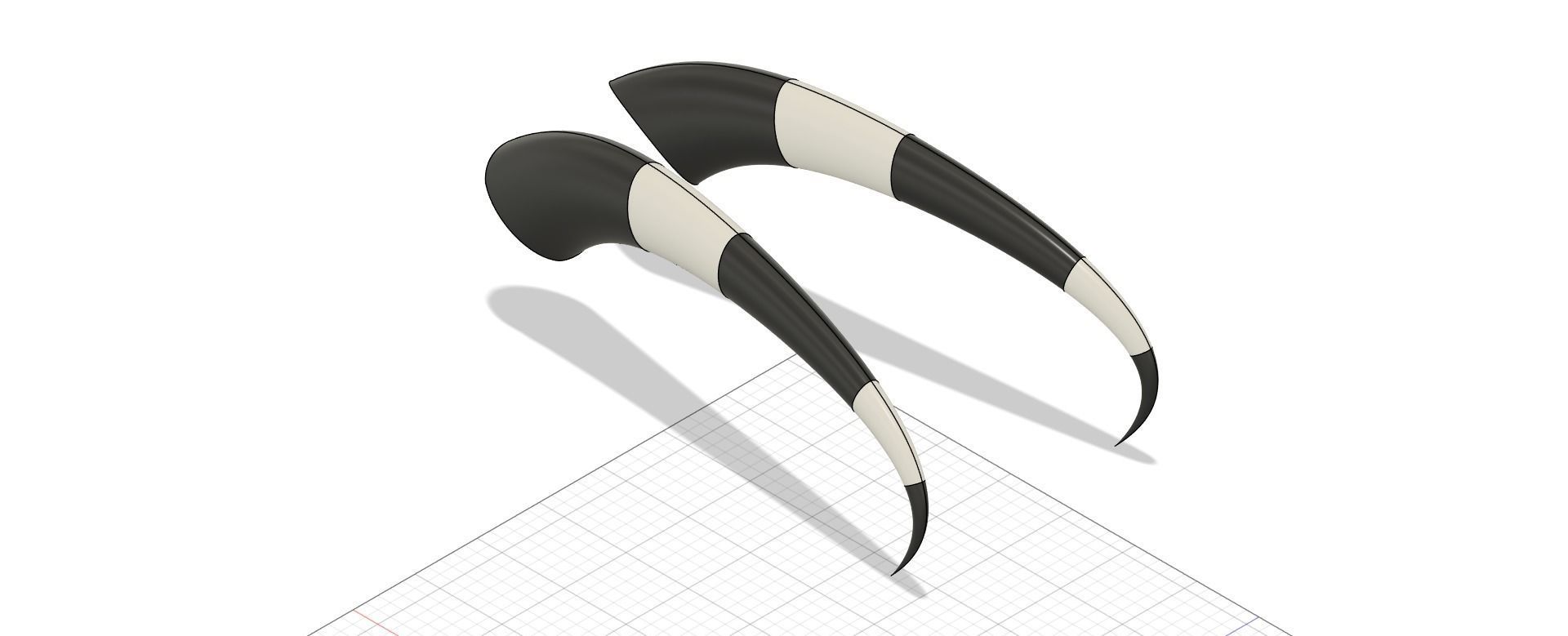 Blitzo horns - Helluva Boss 3D print model_7