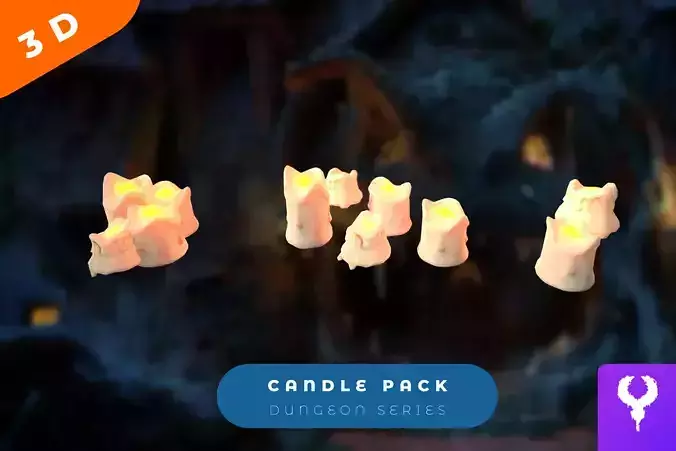 Cartoon Candle Multi Pack