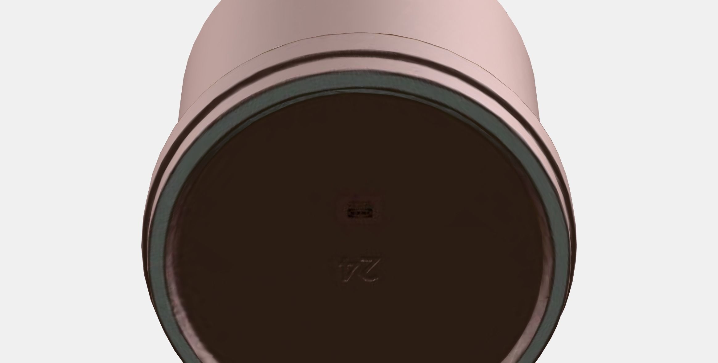 KLARBAR Plant pot with saucer 1 Low-poly 3D model_8