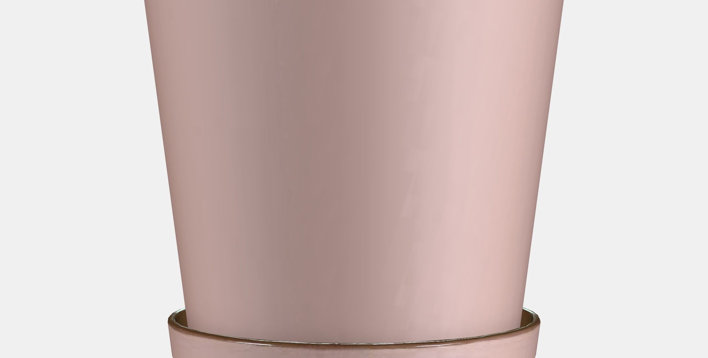 KLARBAR Plant pot with saucer 1 Low-poly 3D model_15