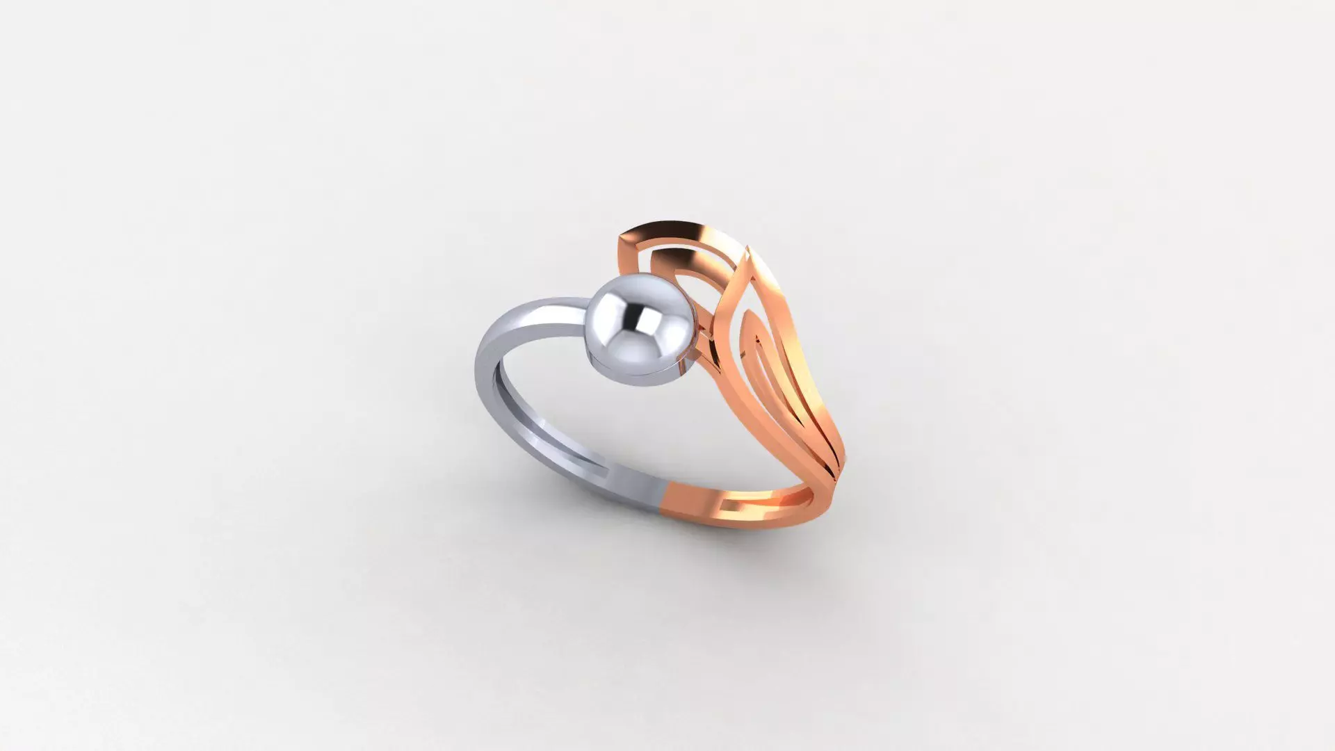 Bead  Wire Ultra light wt minimalist Plain Gold Ring 3dm stl  3D print model_0