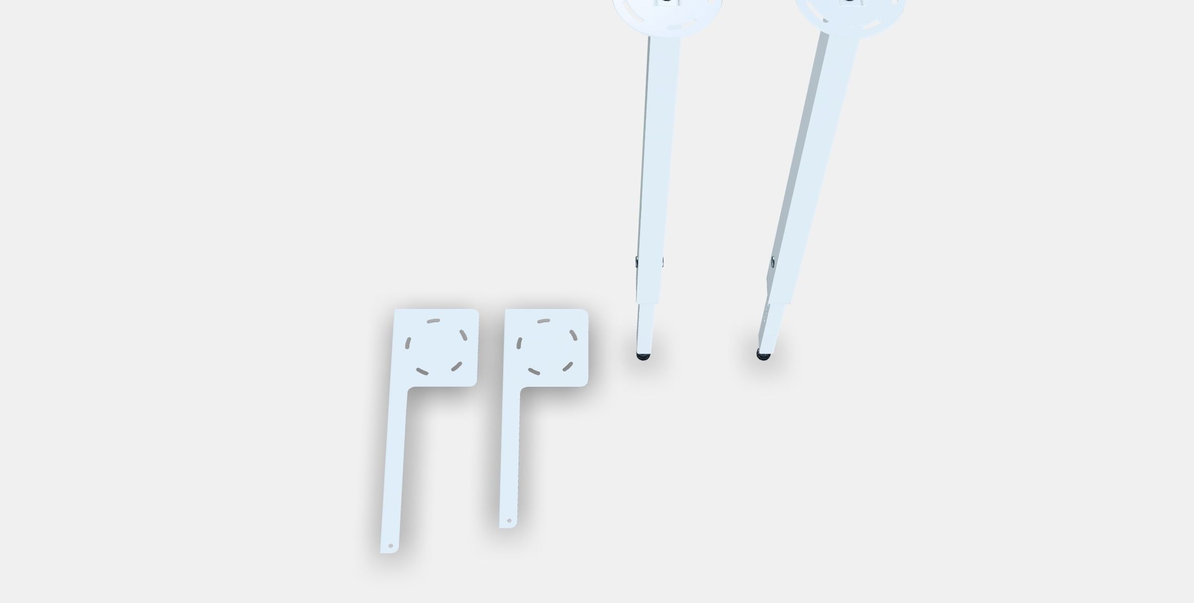 BOAXEL Pair of legs Low-poly 3D model_4