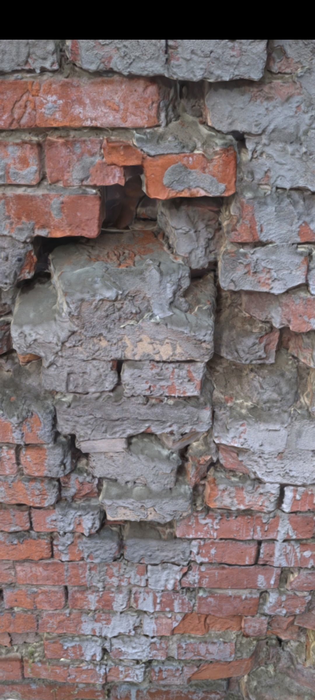 Brick wall photogrammetry  3D model_1