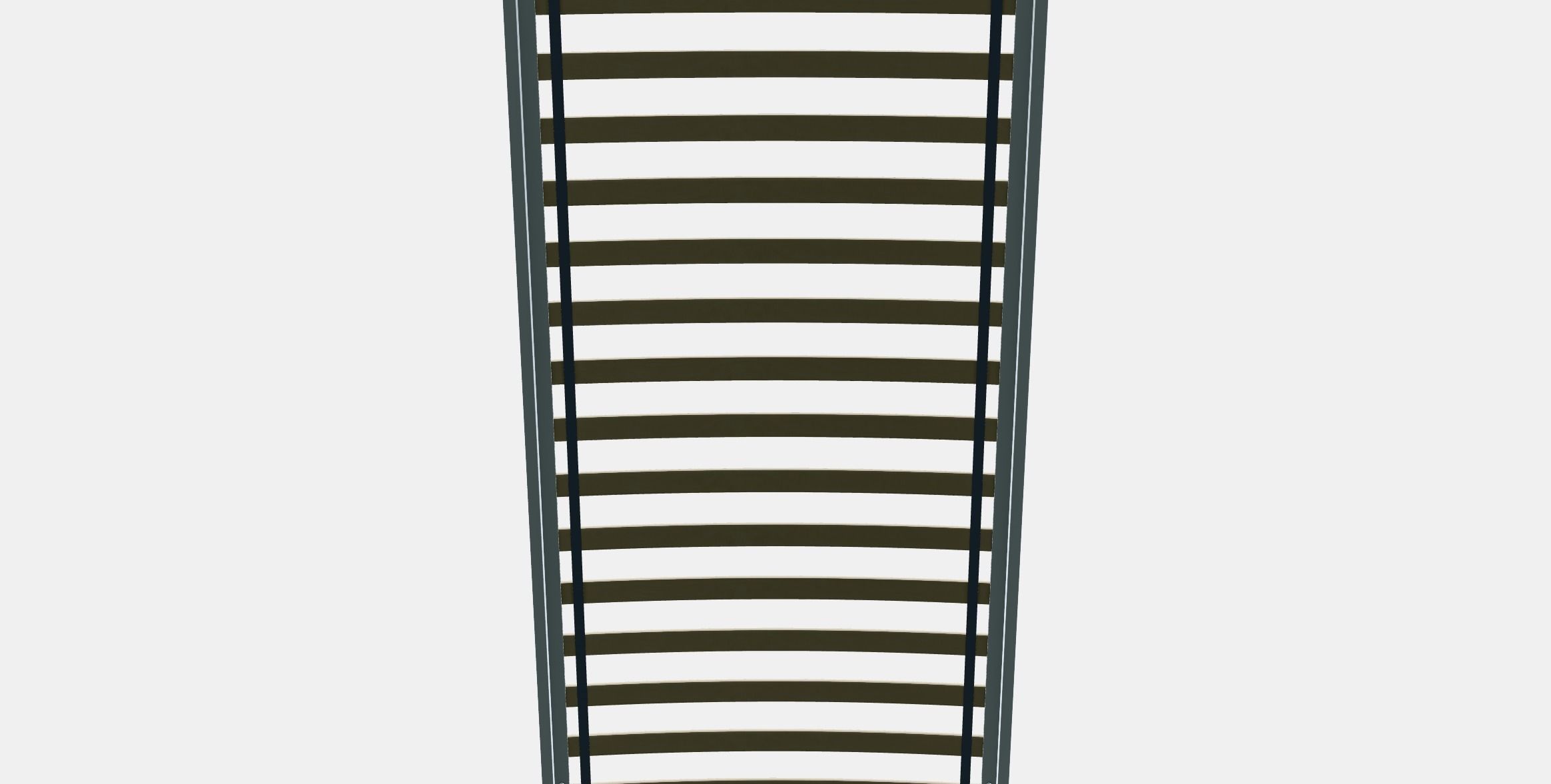 VEVELSTAD Bed frame 1 Low-poly 3D model_8