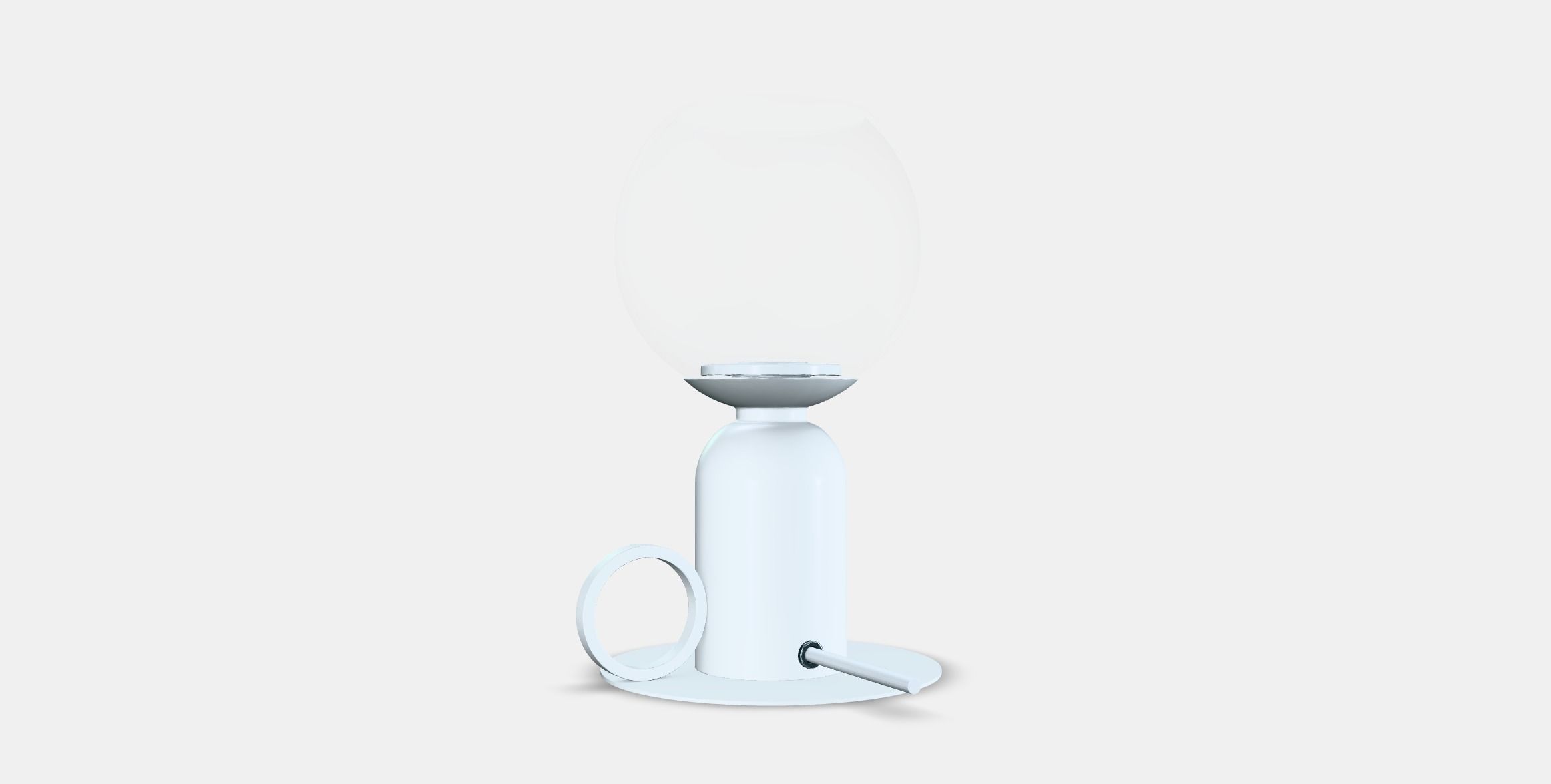 ASKMULLER Table lamp 1 Low-poly 3D model_16