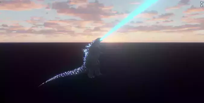 Godzilla Atomic Breath Test