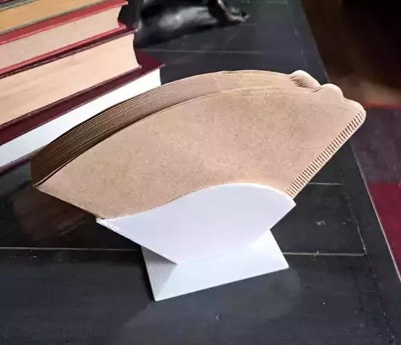 Coffee Filter Tidy 3D print model Coffee Filter Tidy 3D print model