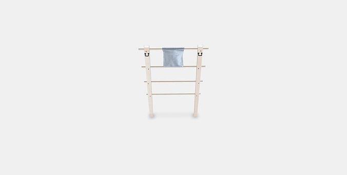 VILTO Towel stand Low-poly 3D model