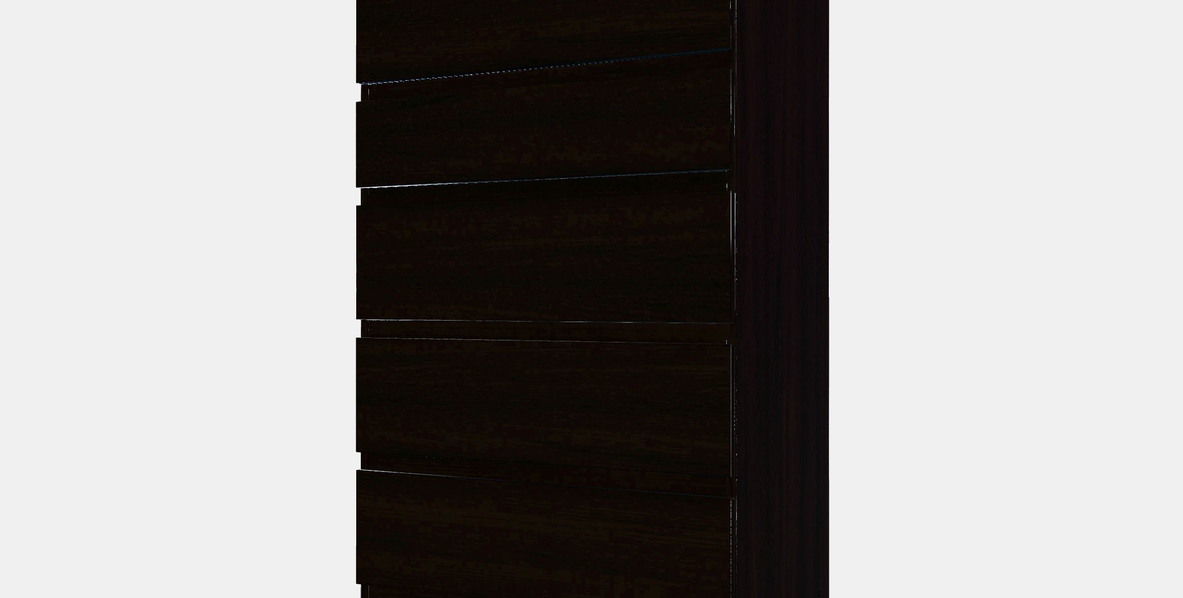 KULLEN Chest of 5 drawers 1 Low-poly 3D model_12