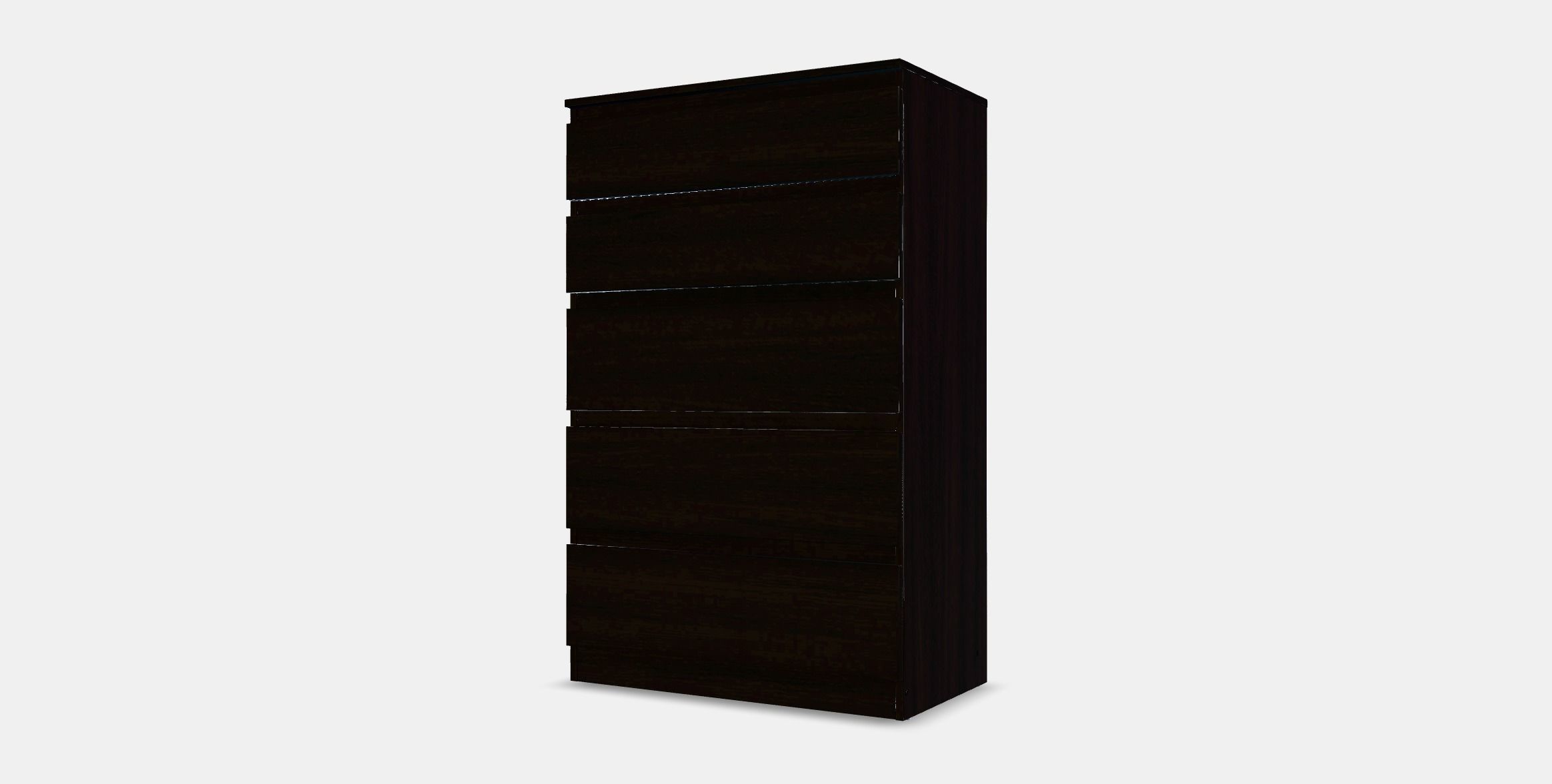 KULLEN Chest of 5 drawers 1 Low-poly 3D model_11