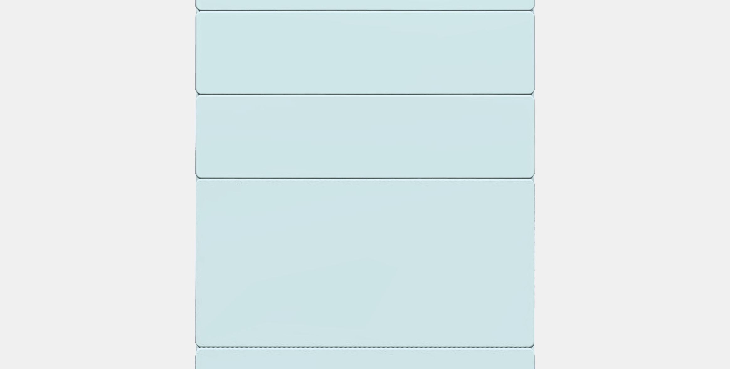 SMASTAD - PLATSA Chest of 6 drawers Low-poly 3D model_11