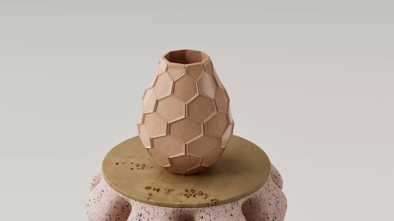 FLORERO - JARRON DECORATIVO 3D print model_0