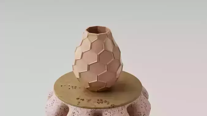 FLORERO - JARRON DECORATIVO 3D print model