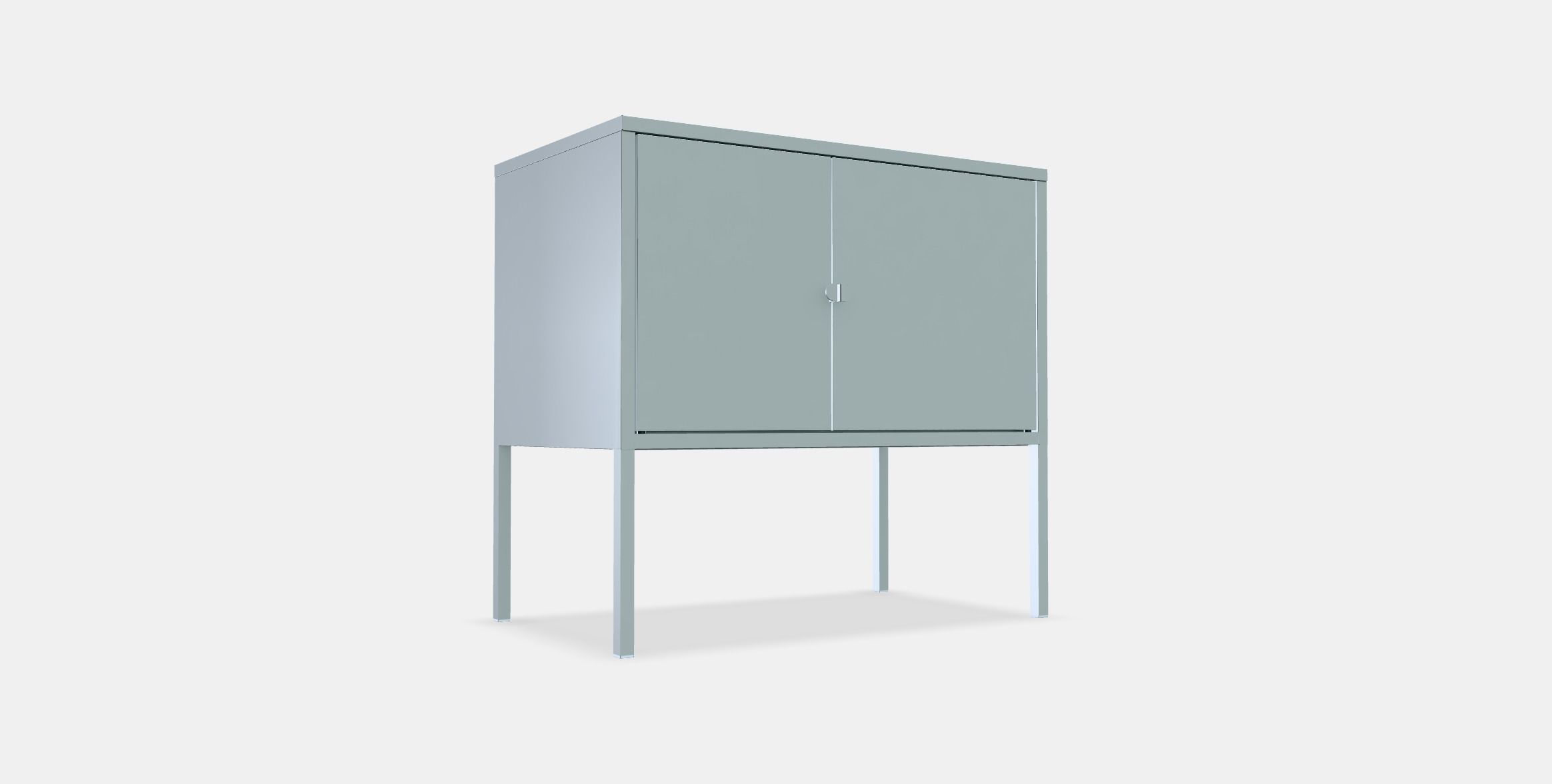 LIXHULT Cabinet Low-poly 3D model_3