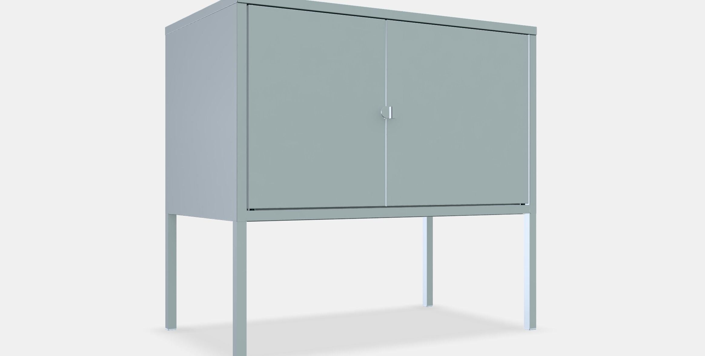 LIXHULT Cabinet Low-poly 3D model_9