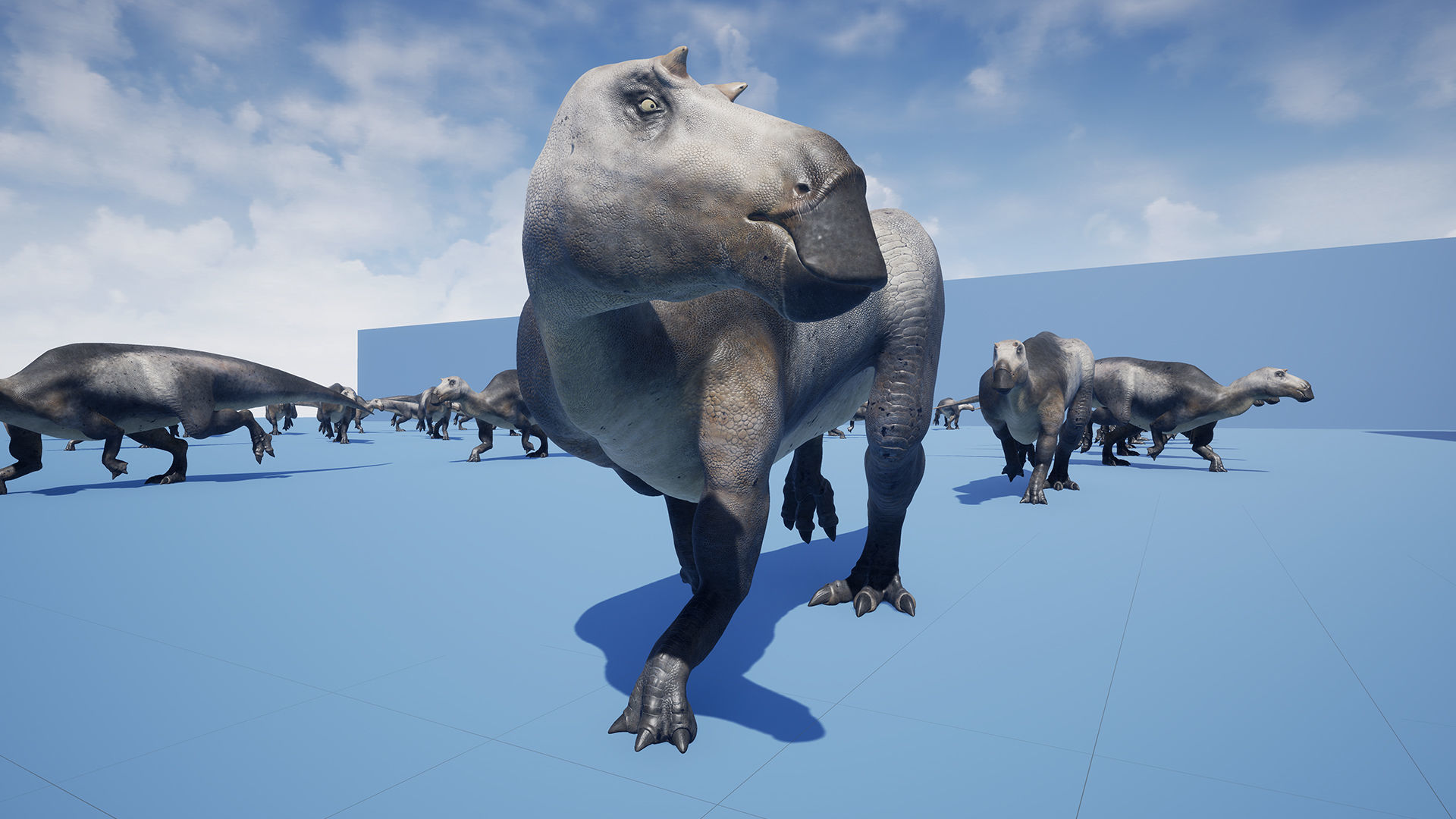 Dinosaur Maiasaura Unreal Engine Project Low-poly 3D model_19