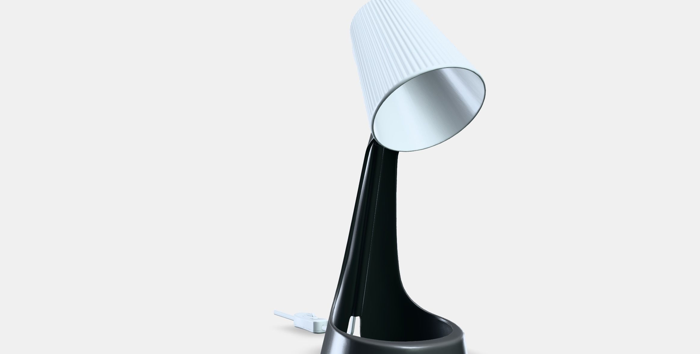 SVALLET Work lamp Low-poly 3D model_9