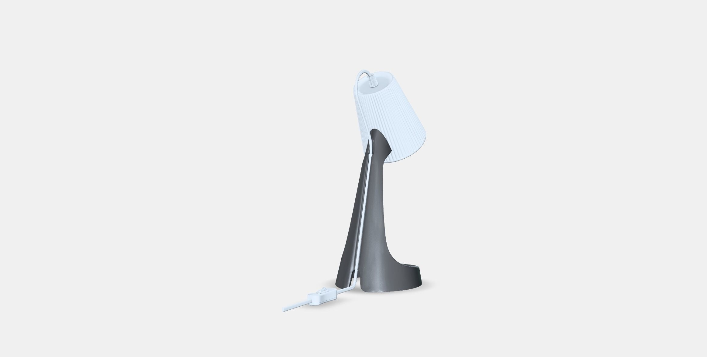 SVALLET Work lamp Low-poly 3D model_6