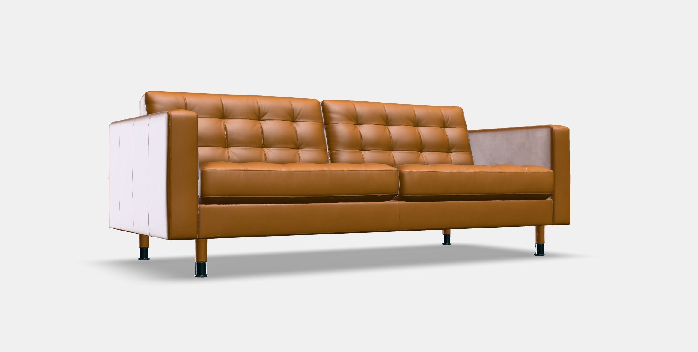 LANDSKRONA 3-seat sofa Low-poly 3D model_9