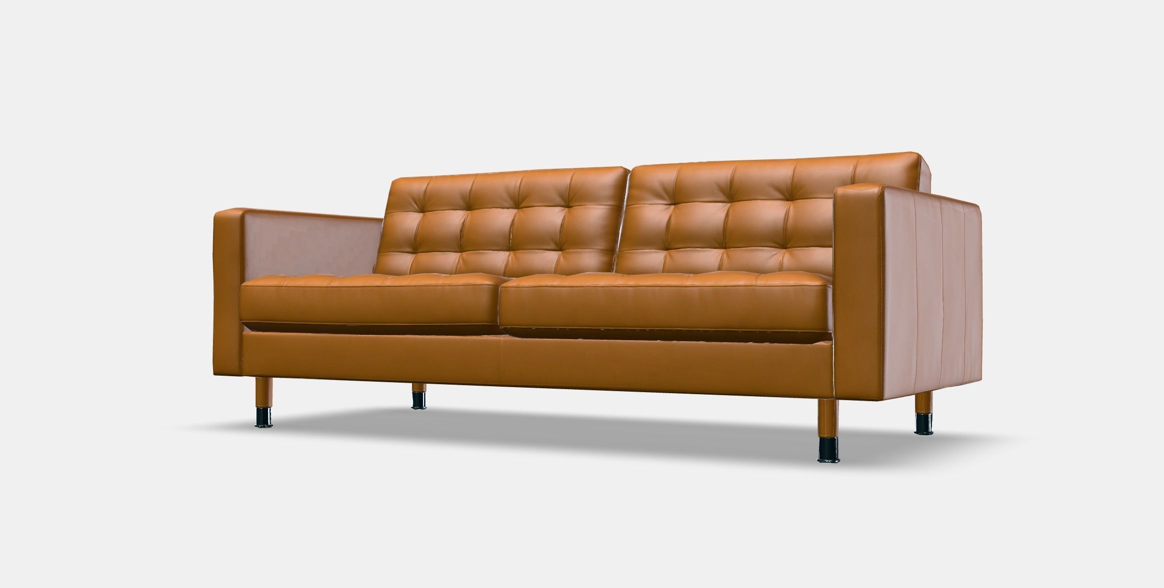 LANDSKRONA 3-seat sofa Low-poly 3D model_13