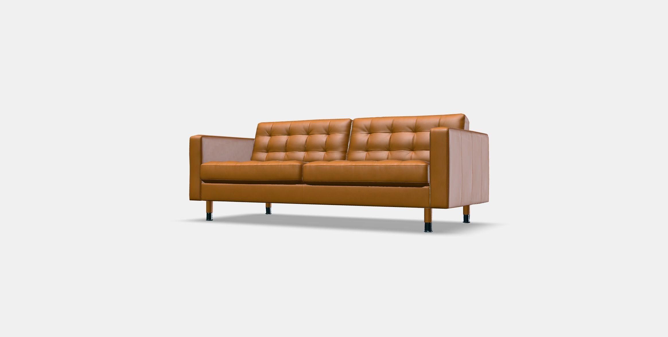 LANDSKRONA 3-seat sofa Low-poly 3D model_12