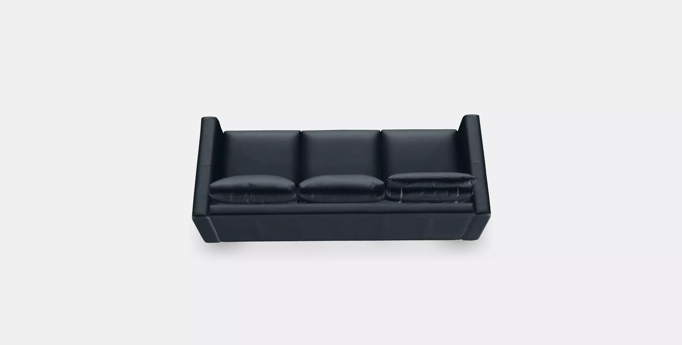 VIMLE 3-seat sofa 3 Low-poly 3D model_0