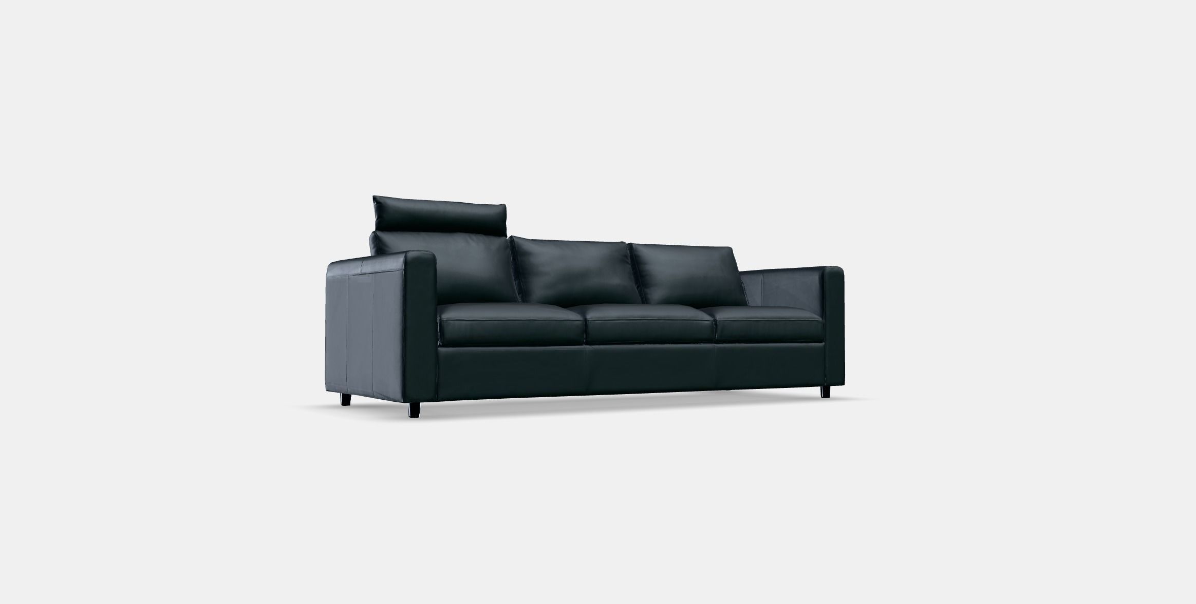 VIMLE 3-seat sofa 3 Low-poly 3D model_2