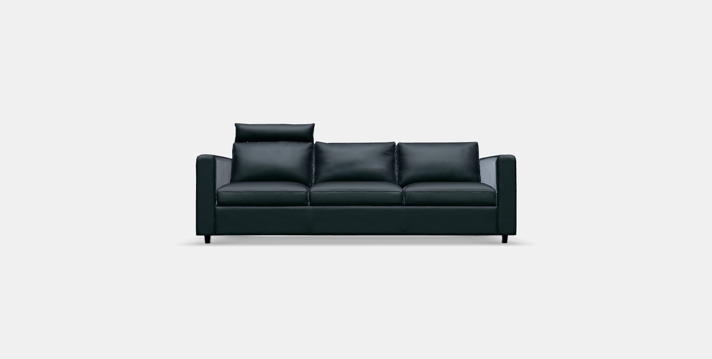 VIMLE 3-seat sofa 3 Low-poly 3D model_9