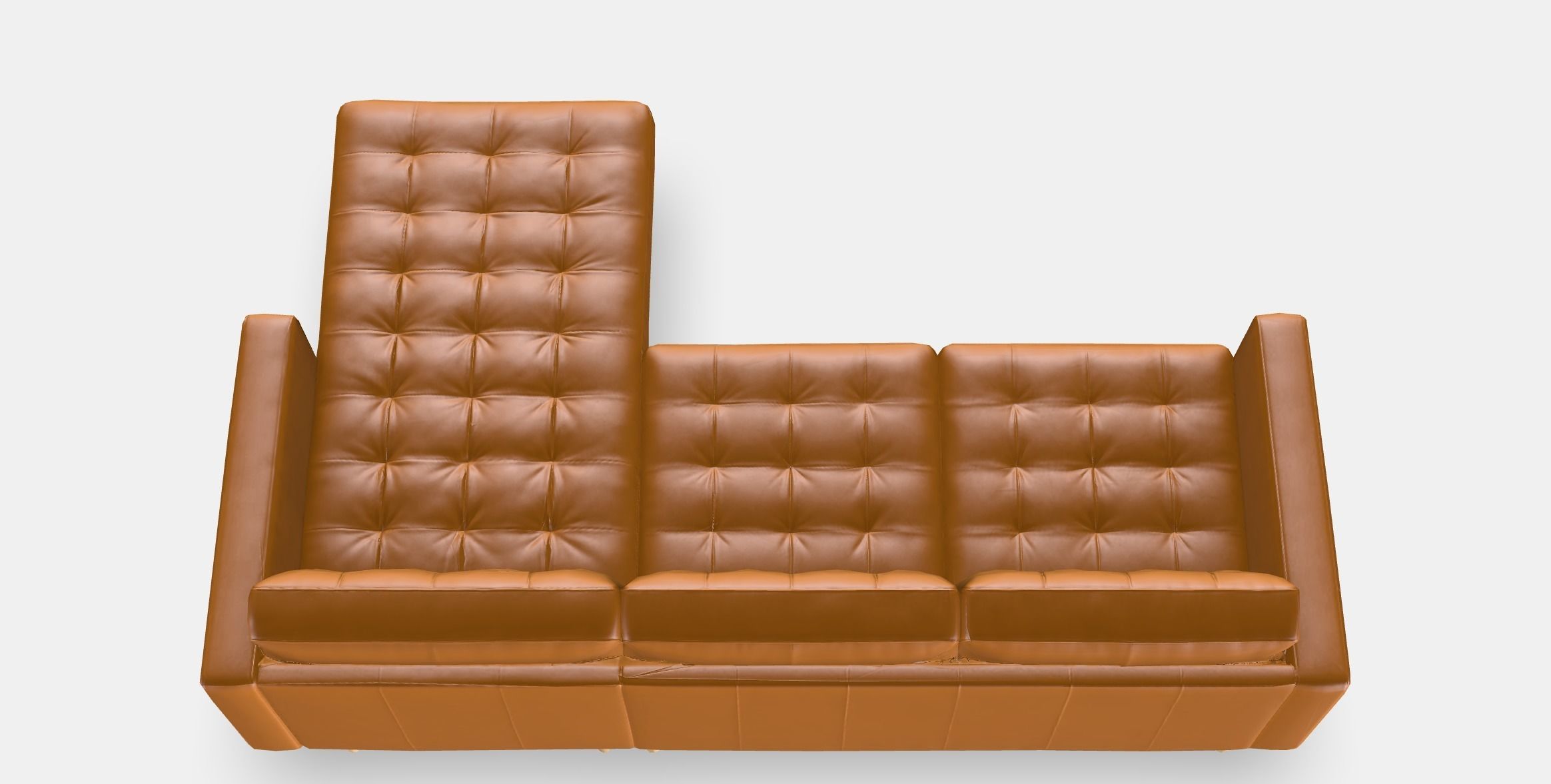 LANDSKRONA 3-seat sofa 1 Low-poly 3D model_8