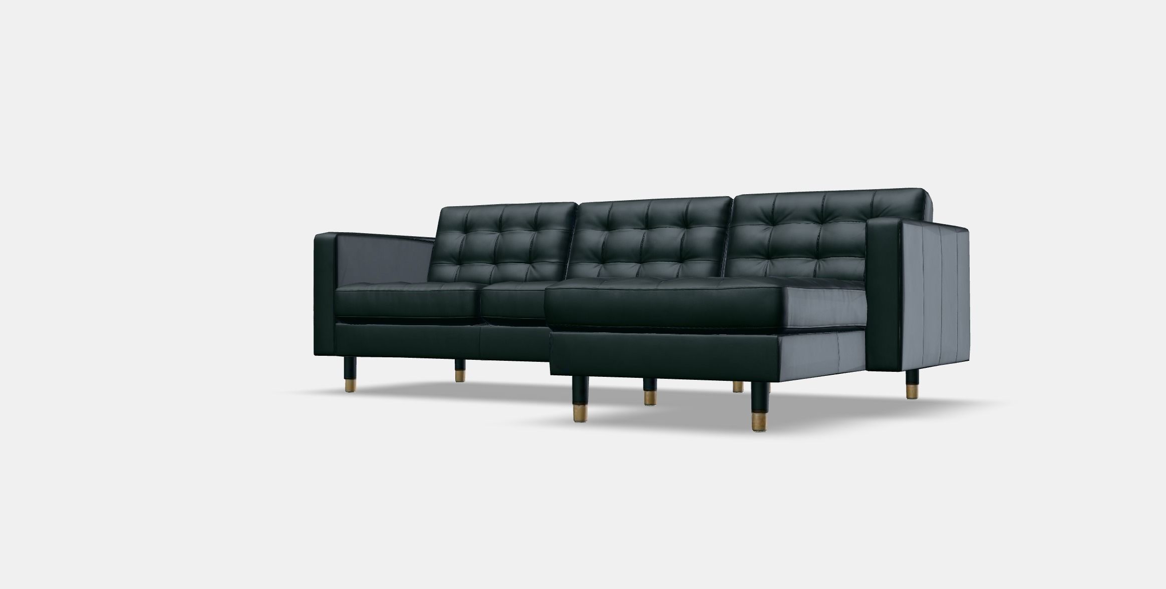 LANDSKRONA 3-seat sofa 2 Low-poly 3D model_13
