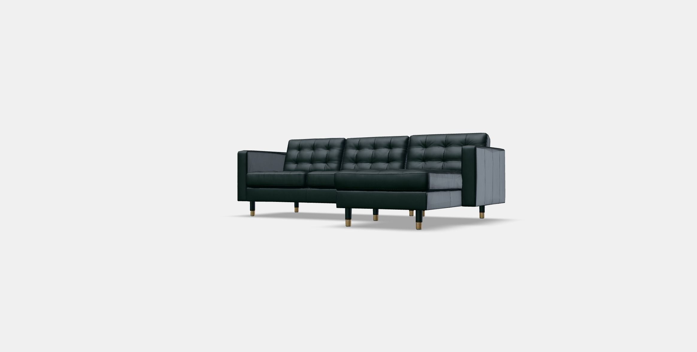 LANDSKRONA 3-seat sofa 2 Low-poly 3D model_12