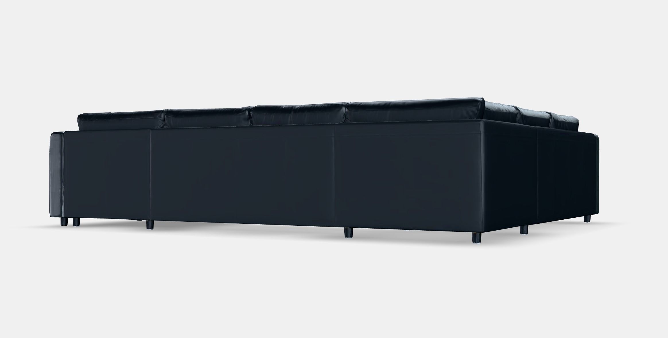 VIMLE Corner sofa 5-seat Low-poly 3D model_6