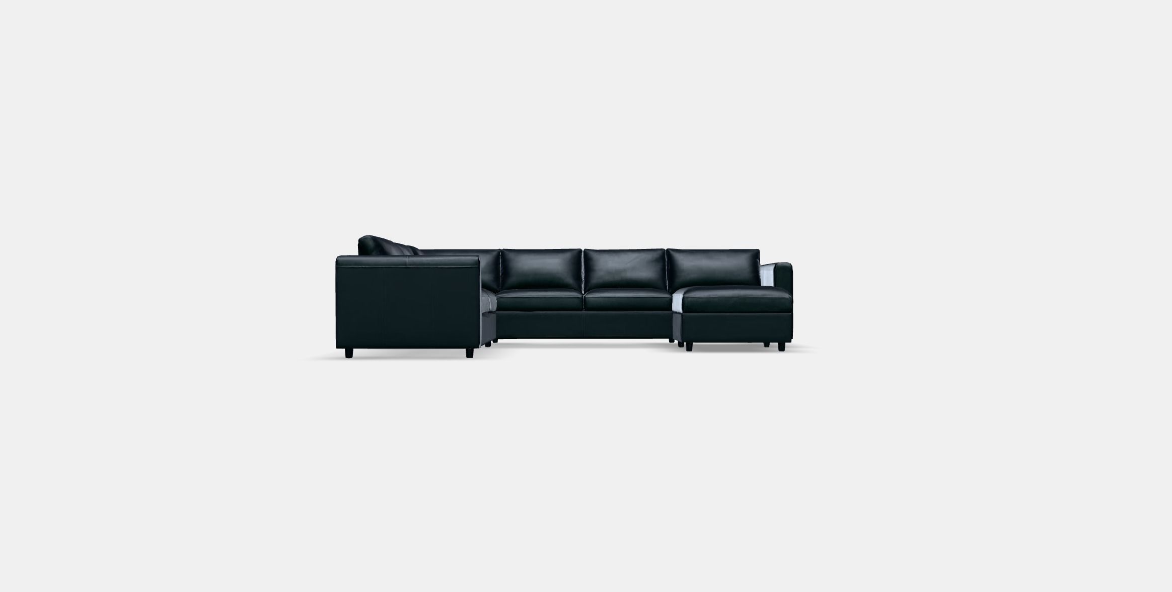 VIMLE Corner sofa 5-seat Low-poly 3D model_10