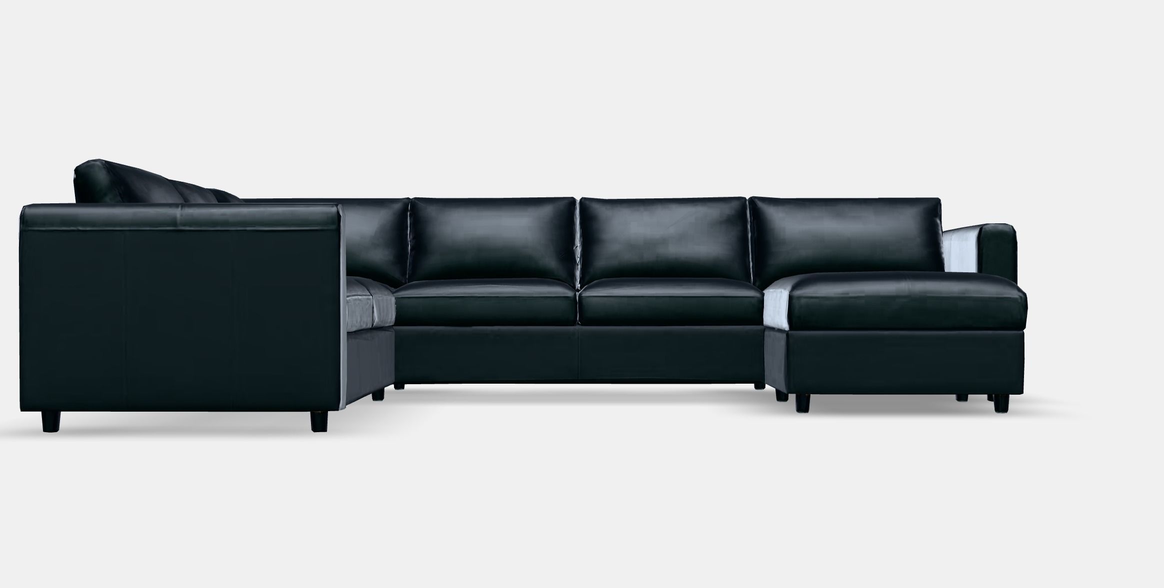 VIMLE Corner sofa 5-seat Low-poly 3D model_11