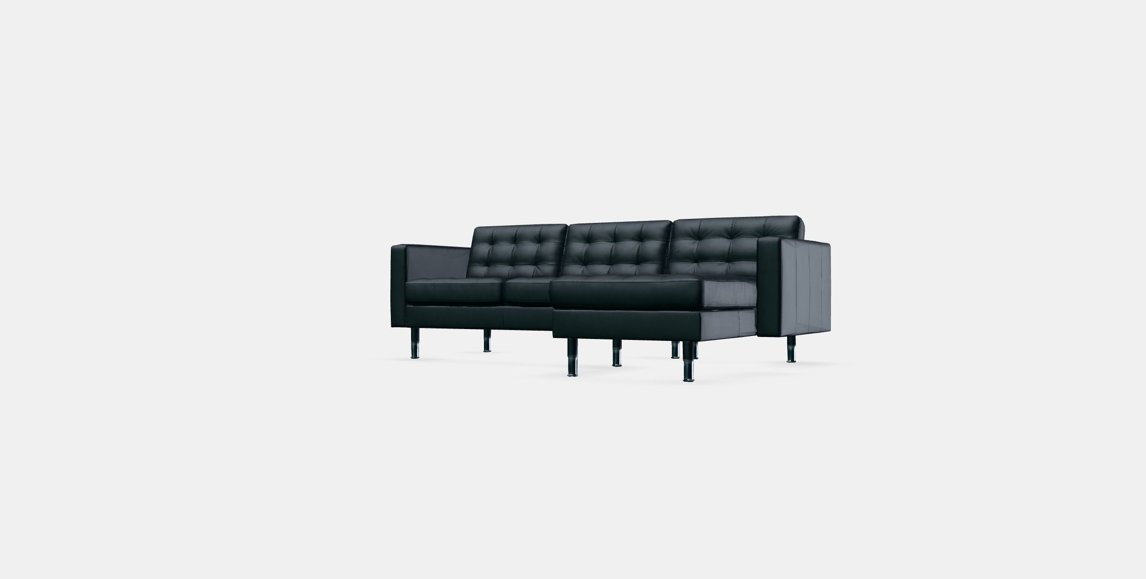 LANDSKRONA 3-seat sofa 4 Low-poly 3D model_12