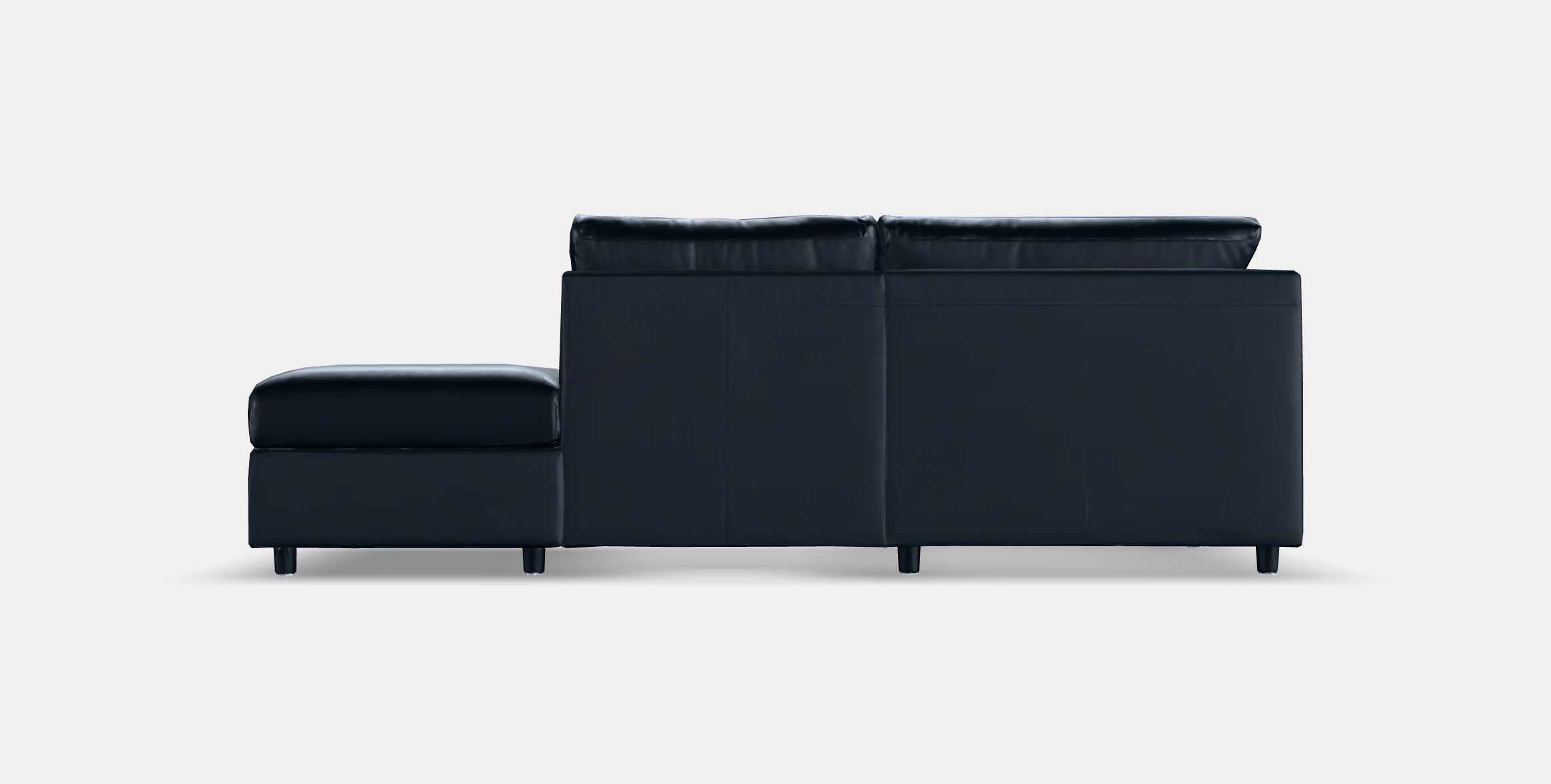 VIMLE Corner sofa 4-seat Low-poly 3D model_15