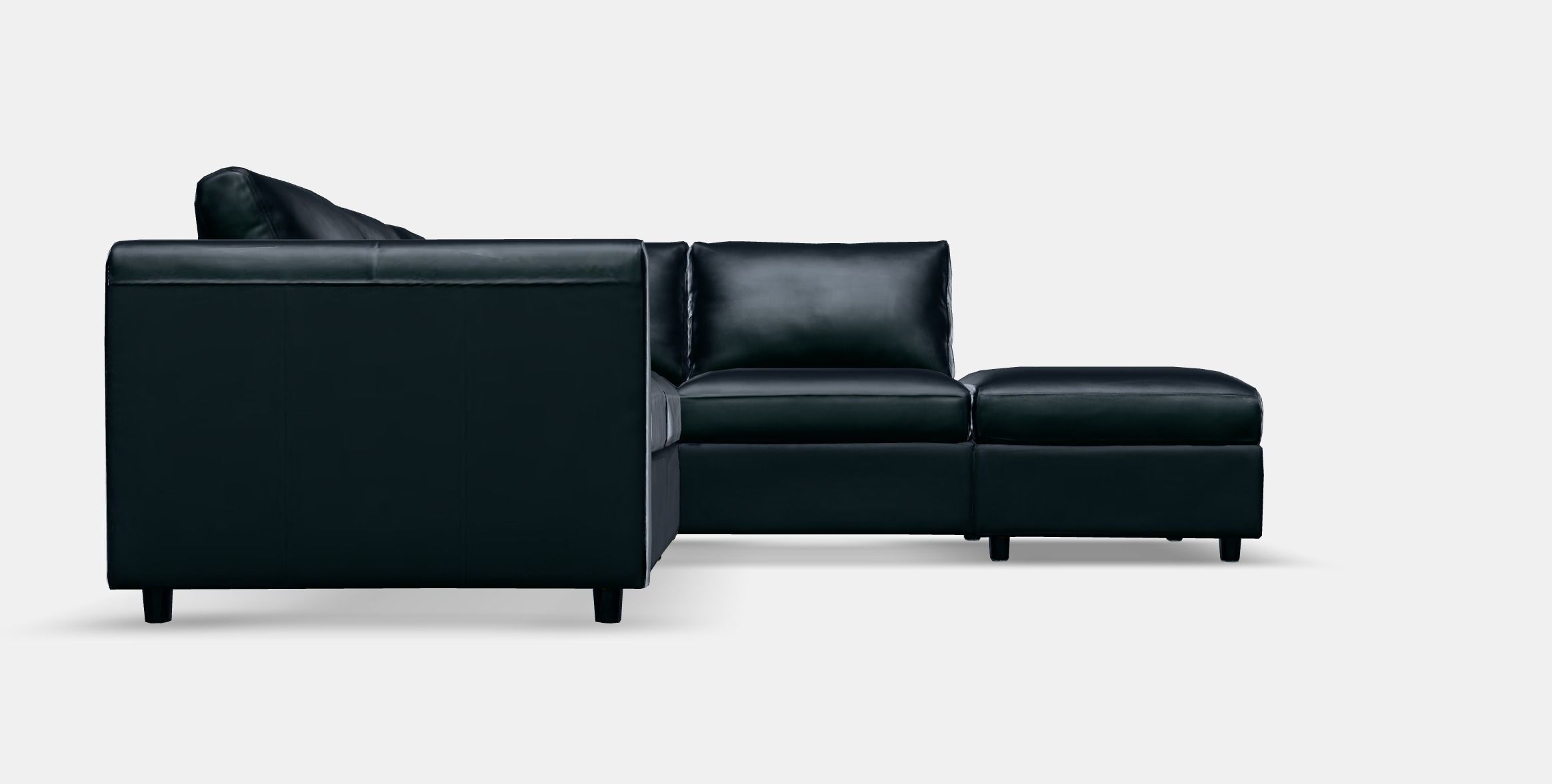 VIMLE Corner sofa 4-seat Low-poly 3D model_10