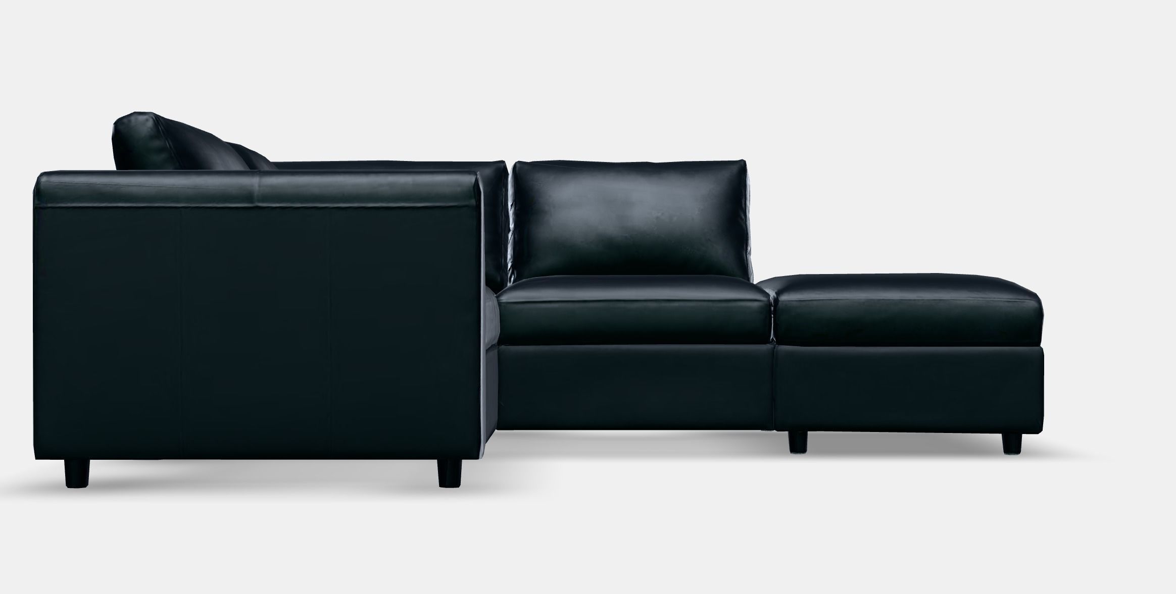 VIMLE Corner sofa 3-seat Low-poly 3D model_11