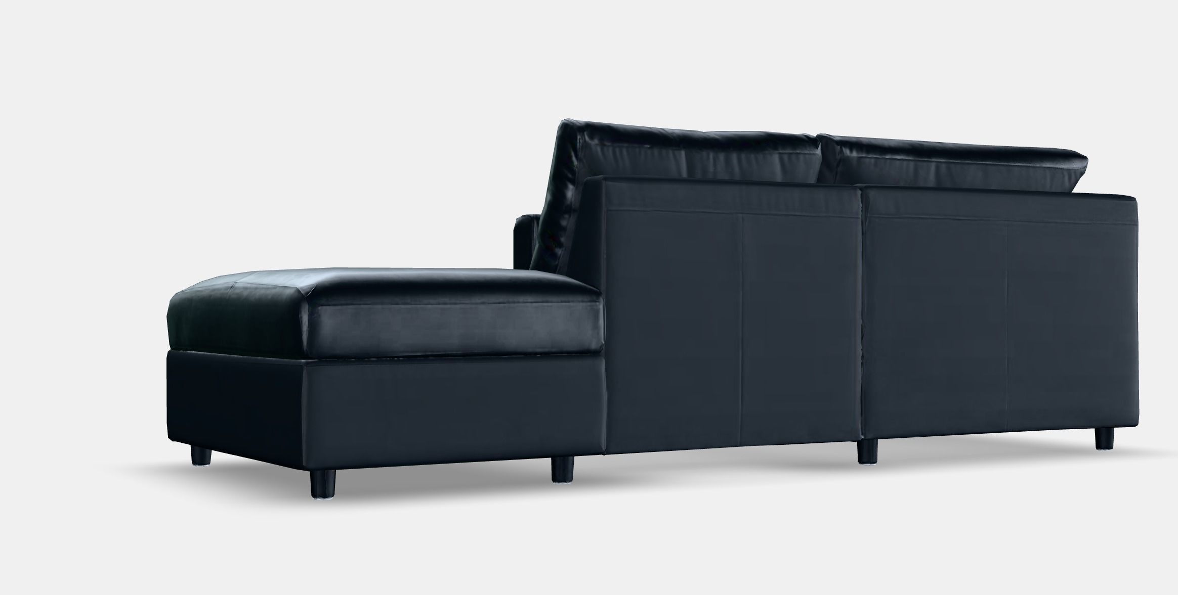 VIMLE Corner sofa 3-seat Low-poly 3D model_3