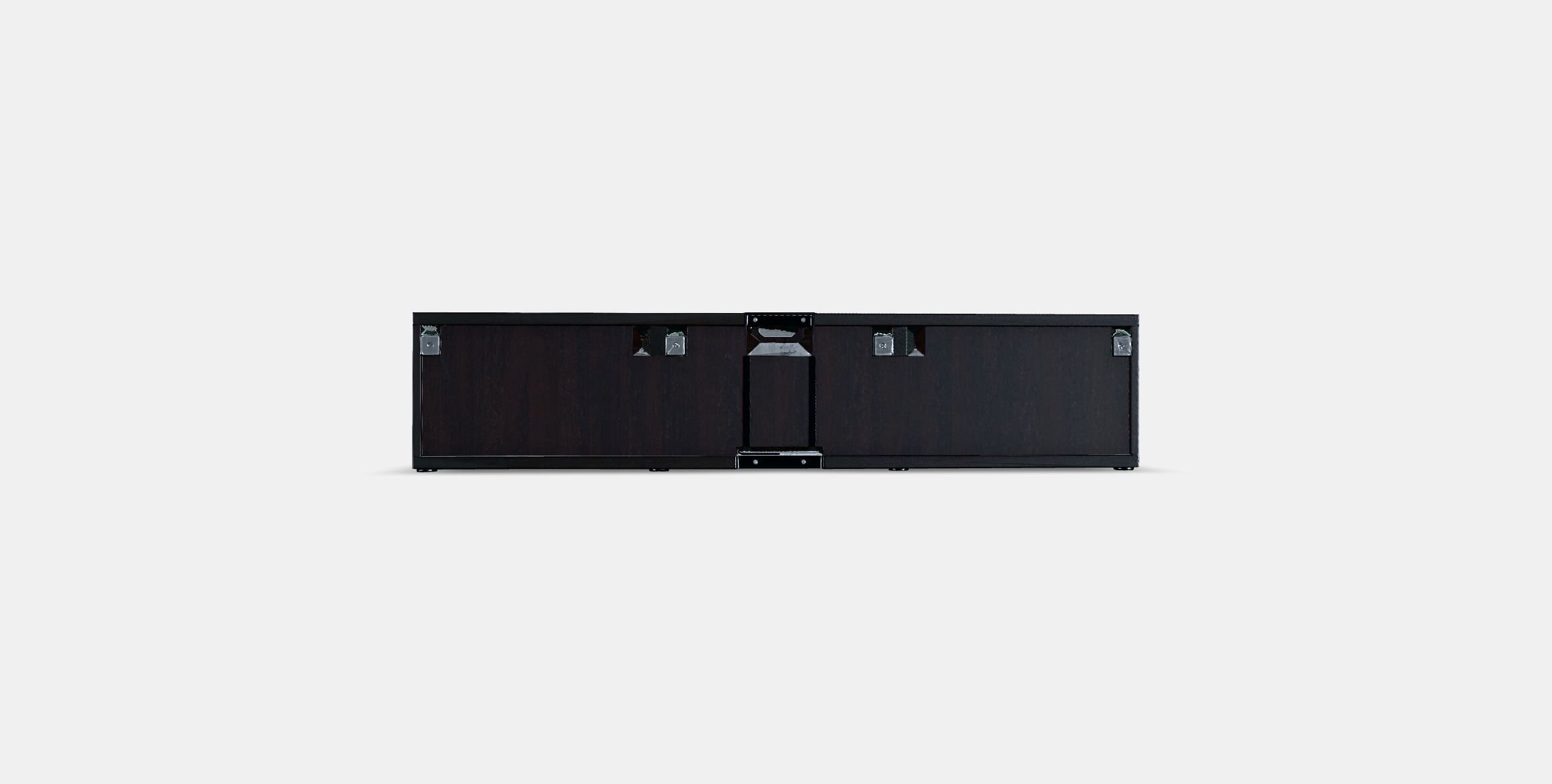 BESTA TV bench with doors 4 Low-poly 3D model_14