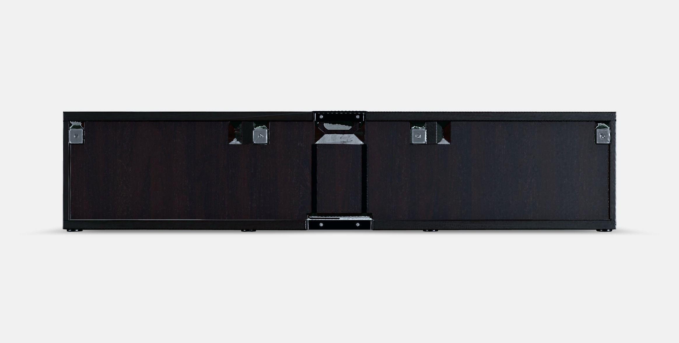 BESTA TV bench with doors 4 Low-poly 3D model_15