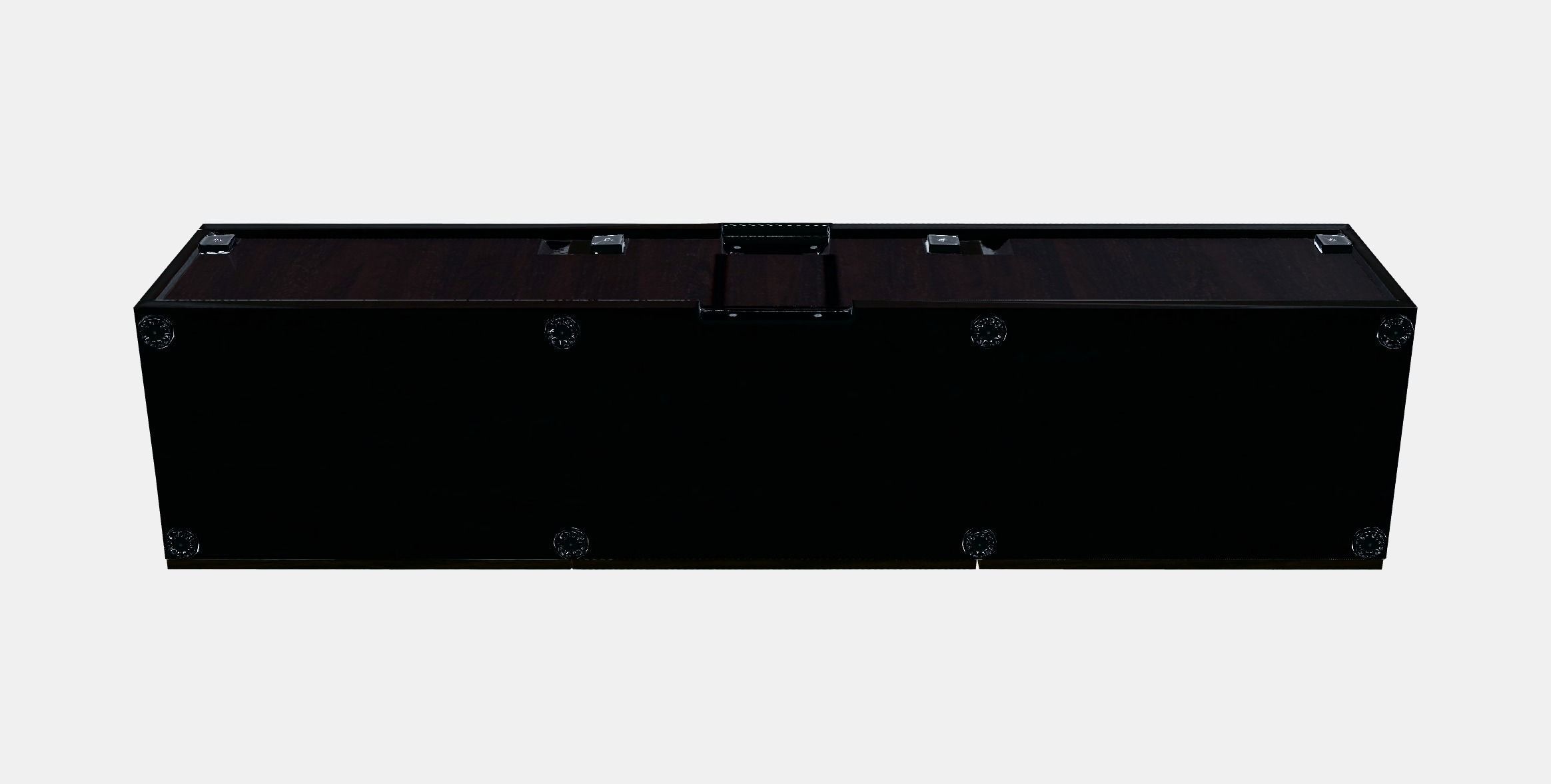 BESTA TV bench with doors 4 Low-poly 3D model_8